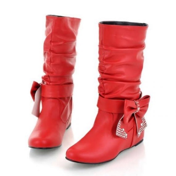 ❤️ Bow tie Boots - Picture 2 of 2